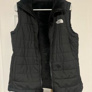 The North Face Black Quilted Vest